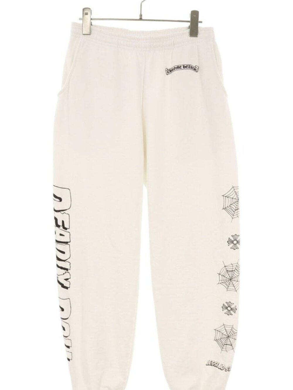 Chrome Hearts Deadly Doll Dead Tall Print Sweatpants Pants